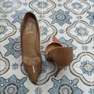 Christian Louboutin So Kate 120 Nude Pump